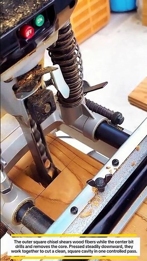Square‑Hole & Mortising Machine for Woodworking