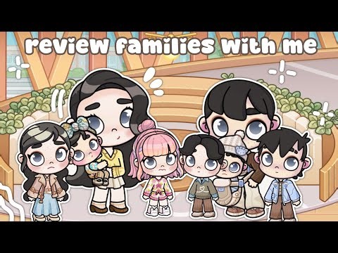 AVATAR WORLD || REVIEW FAMILIES WITH KIMMY || AESTHETIC MINI REVIEW