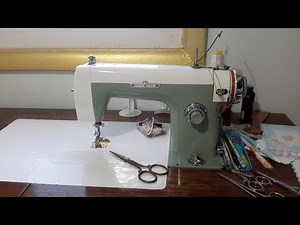 How to thread a vintage sewing machine SewMor and cone thread hack