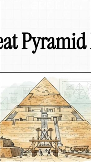 how pyramids are built #history