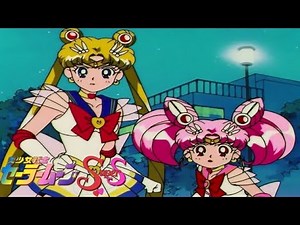 [1080p] Sailor Moon & Sailor Chibi Moon Transformation {Ver. First}