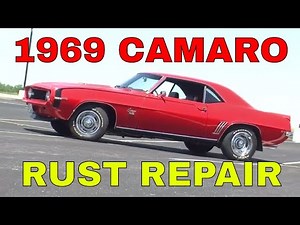 1969 Camaro "Lou's Change" Sheet Metal Rust Repair Video V8TV