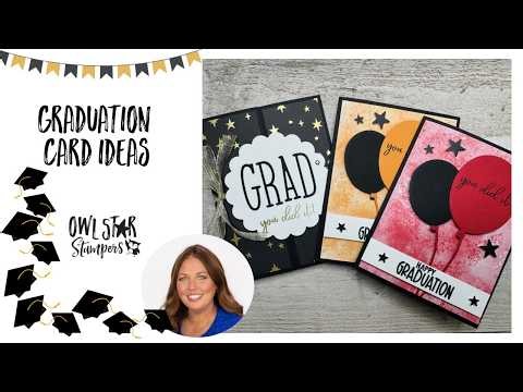 Handmade Graduation Card Ideas with Stampin' Up! | Sweet & Simple 2026