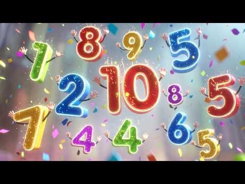 Counting Colors 1–10 🌈🔢 | Fun Learning Nursery Rhymes & Baby Songs for Kids