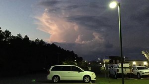 7.7K views · 54 shares | Here is a time lapse we took from the office of a thunderstorm near the Pearl River County, MS and Washington Parish, LA border. At one point this storm had cloud tops around 47,000 feet and lightning strikes of around 135 strikes in 5 mins. | US National Weather Service New Orleans Louisiana | Facebook