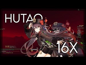 HUTAO 16x - MINECRAFT BEDWARS PVP WITH TEXTURE PACK | I Made this for my fans (o･ω･o)