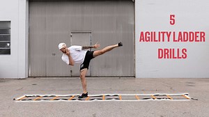 Precision Fighter Footwork Training | 5 AGILITY LADDER DRILLS