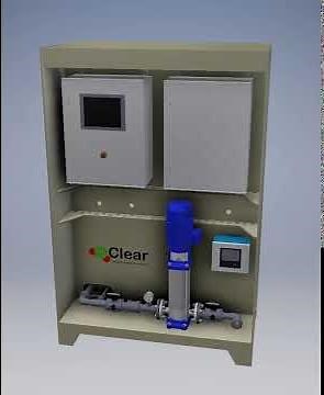 Chlorine Dioxide Generation using chlorine gas and sodium chlorite