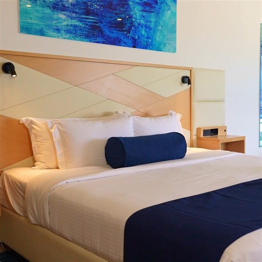 Divi & Tamarijn Aruba on Instagram: "Unwind in modern luxury at Divi Aruba All Inclusive 🌴 Our rooms blend contemporary tropical elegance with breathtaking Caribbean Sea vistas. Wake up to relaxing island vibes, take in the beauty all around us, and walk along our mile-long white sand beach and lush, tropical gardens. This is your dream Caribbean vacation, elevated. Learn more using the links in our profile."