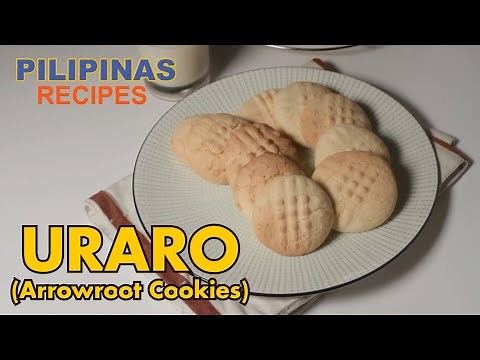 Filipino Cookie- Uraro (Arrowroot) Recipe using a turbo oven!