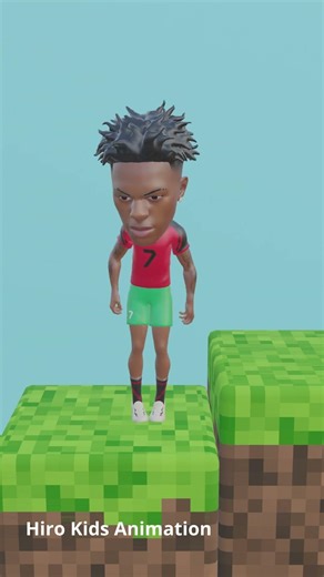 iShowSpeed vs Creeper! #minecraft #shorts #animation