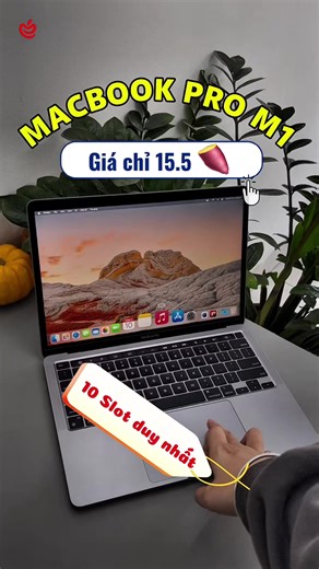 🔥 MacBook Pro M1 RAM 16GB – Giá chỉ 15.5 🍠 ? Không đùa đâu! Shop còn 10 chiếc MacBook Pro M1 13 inch cuối cùng cấu hình cực ngon: ⚡ RAM 16GB – chạy đa nhiệm, edit ảnh/video nhẹ cực mượt ⚡ SSD 256GB – tốc độ nhanh, lưu trữ thoải mái ⚡ Ngoại hình đẹp – ổn định, pin và linh kiện zin theo máy 💰 Giá chỉ: 15.500.000đ 👉 Áp dụng cho khách inbox trực tiếp cho shop ✅ Check test thoải mái ✅ Lỗi hỗ trợ 1 đổi 1 ⚠️ Chỉ còn đúng 10 máy – hết là không còn giá này nữa. Nhanh tay ib shop giữ máy trước nhé! #m