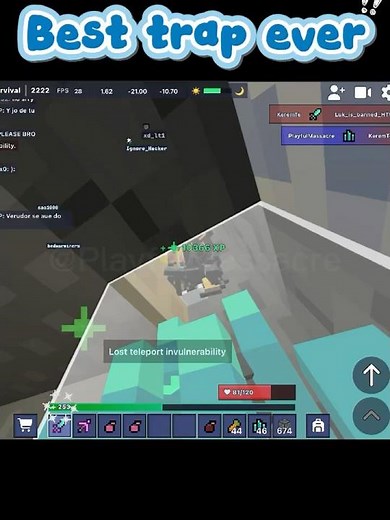 Best trap ever! #bloxd #bloxdio
