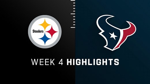 Steelers vs. Texans highlights | Week 4