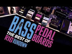 Inside the Wildest Bass Pedalboards on the Planet