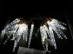 LightShow ColorMotion LED Icicle lights
