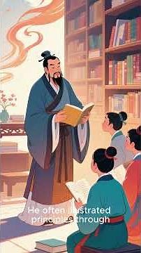 Confucius teaching