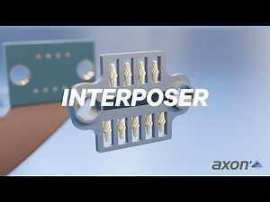 The Axon' Interposer: a solderless solution