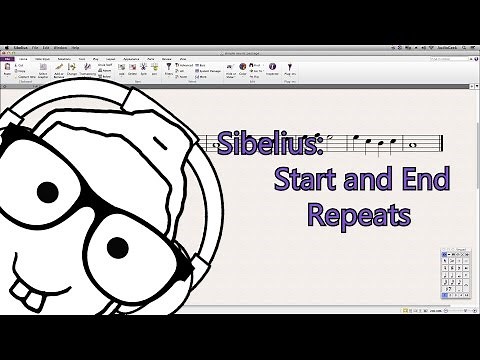 Sibelius Start and End Repeats