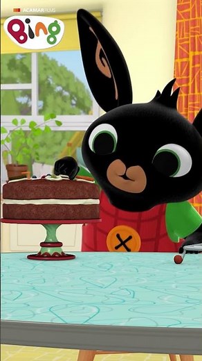 Bing's cake is ruined! | #Shorts | Bing Shorts