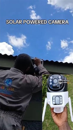 SOLAR POWERED CAMERA INSTALLATION