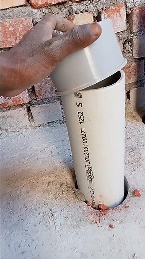 plumber. and Cap PVC pipe