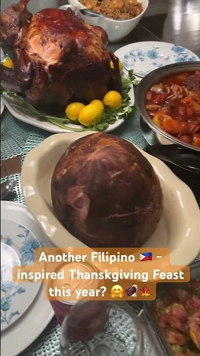 Thanksgiving Filipino Style | Adobo Marinated Turkey + Fil-Am 🇵🇭🇺🇸 Holiday Favorites