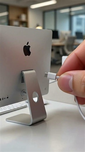 Silver iMac Unboxing & Desk Setup 🖥️✨