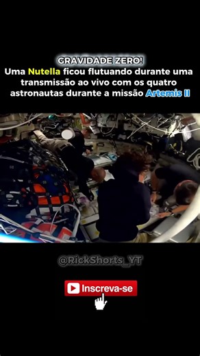 A primeira Nutella no espaço 🚀