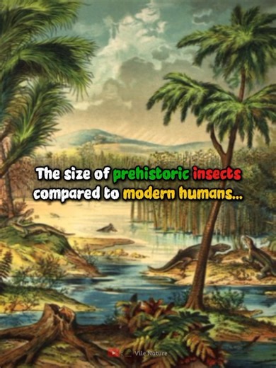 They used to be GIANT Monsters ☠️ #prehistoric #horror #animalfacts