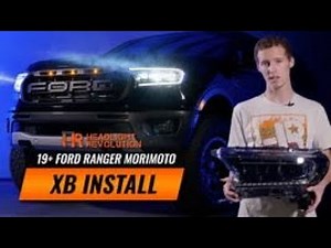 Morimoto XB LED Headlights THE BRIGHTEST Options Available for the 2019+ Ford Ranger