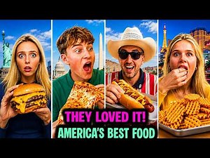 British People Try America's Most Famous Foods for the First Time!