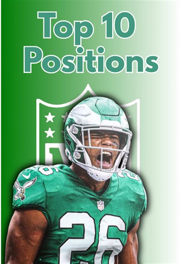 Top 10 Most Dofficult Positions to Play in Football 🏈#nfl #cowboys #nflfootball #qb #wr