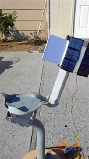Self-sufficient sun tracking system for solar panels without electronics #energy