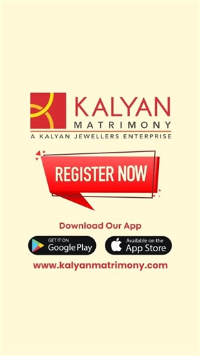 Finding the right match for your daughter just got super easy! 💍✨ With Kalyan Matrimony from the trusted brand Kalyan Jewellers… ✔️ Lakhs of mobile verified profiles 📲 ✔️ Easy chat – just like your favorite apps 💬 ✔️ Parents’ contacts for direct conversations 🤝 Why wait? Upload photo & horoscope today and start chatting with lakhs of profiles. Finding the perfect life partner is now smooth & simple! ❤️ 👉 Register now with Kalyan Matrimony – India’s leading matchmaking service. #Kalyanmatrim