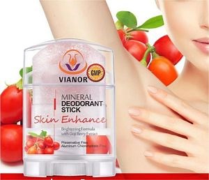 [Hot Item] OEM ODM Women Dress Antiperspiran Non-Toxic Natural Food-Grade Crystal Deodorant Alum Stick Body Underarm Odor Remover Antiperspirant
