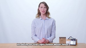 Solar Lights Outdoor Motion Sensor - Solar Motion Detector Lamps for Outside, 238 LED with 300° Angle Illumination and 3 Lighting Modes, IP65 Waterproof Solar-Powered for Garden, Patio, Yard [4 Pack]