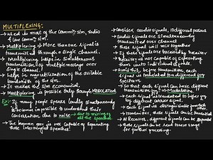 MULTIPLEXING in communication system || EC Academy