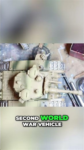 Make Your Model Tanks Look REAL: Weathering Secrets REVEALED! #shorts