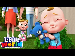 Teddy Bear Song | Kids Songs & Nursery Rhymes by Little World - Videos For Kids