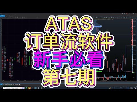ATAS订单流软件新手必看第七期