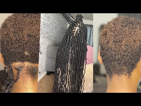 36” Soft Locs Tutorial | Distressed Soft Locs On Fine Short Hair|#Extendedsoftlocstutorial