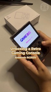 5.2K views · 61 reactions | Unboxing a retro handheld gaming console that takes you back in time! It's the Anbernic RG353V that lets you play old games from SNES, Gameboy, and even up to PS1.  | When In Manila | Facebook