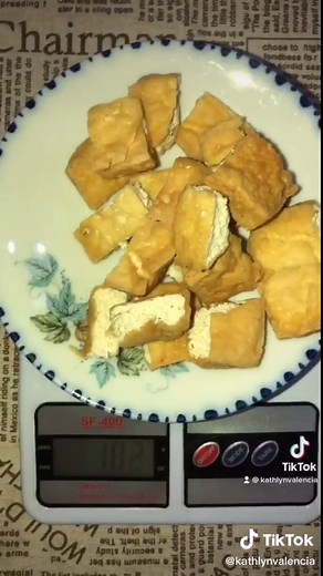100 Calories: Fried Tofu