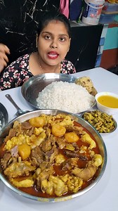 1.8M views · 20K reactions | mutton curry rice eating challenge | Village eating Ritu | Facebook