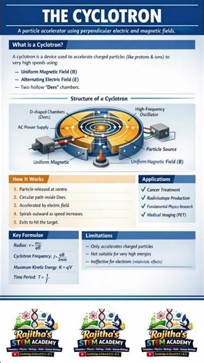 The Cyclotron #cyclotron #cambridge #edexcel #education #edexceligcsephysics #cambridgephysics