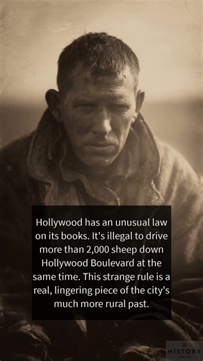 Long before symbols of wealth and luxury lined its streets, Hollywood was a landscape of agricultural enterprise, where the primary investment was in land and livestock, not film studios. The rapid urban development that followed transformed every piece of property, but a curious reminder of this past persists in its legal code: a law making it illegal to drive more than two thousand sheep down Hollywood Boulevard at once. While history lost the specific incident, we can picture the conflict. Im