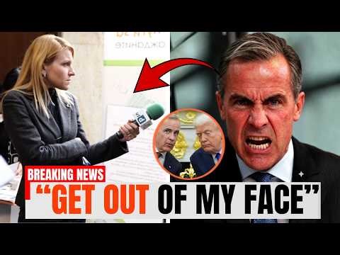 BRUTAL ATTACK!!! | Watch Him FLEE — Carney SHATTERED After Journalist EXPOSES Trade DISASTER!