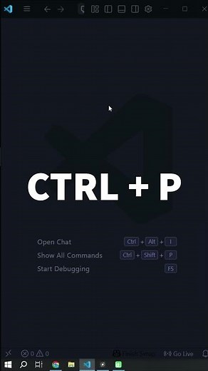Quickly navigate files in VS Code | Keyboard shortcuts