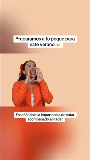 Te ayudamos a preparar a tu peque para actividades importantes como ir a la psicina de forma segura